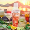 OGGI Clear Cocktail Shaker - 24 oz / 700 ml,