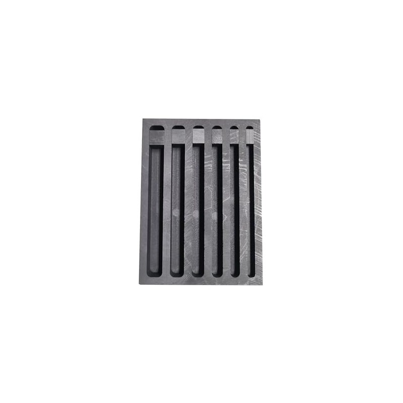 OTOOLWORLD Gold Silver Graphite Ingot Mold Mould Crucible for Melting