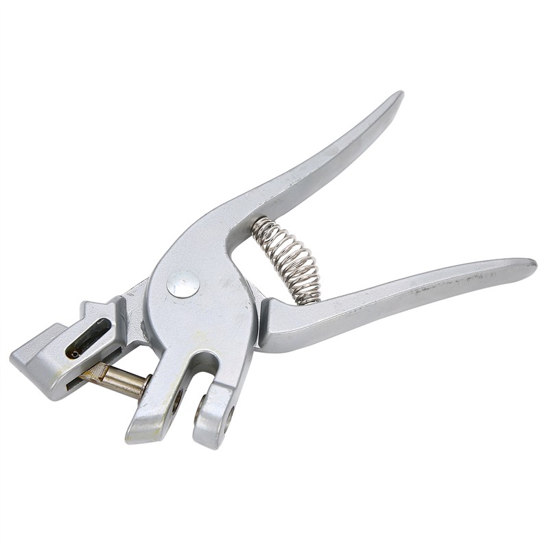 Stainless Steel Livestock Pig Punch Marking Ear Canal Pliers for