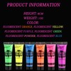 6 Pcs Glow in the Dark Body and Face Paint,Blacklight