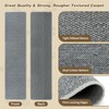 FHTONGE 71x15.8 Thickened Cat Wall Climbing Carpet with 16 Fixed