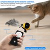 snoslme Interactive Cat Toy Ball with Remote Control, Automatic Moving