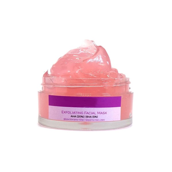 Facial Exfoliating Gel Mask - 20% AHA + 5% BHA,