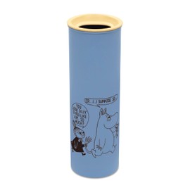 Nishiki Kasei Moomin Tissue Case, Approx. Diameter 3.0 x Height 9.4 inches (7.6 x 23.8 cm), Made in Japan, Slim Tissue Bottle, Stylish, Compact