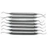 Gracey Curettes 1/2-13/14 Hollow Handle Double Ended Periodontal Dental Instruments