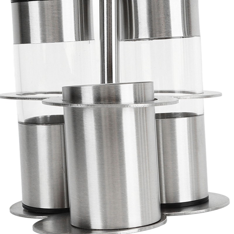 Stainless Steel Seasoning Bottle Multipurpose Food Grade Refillable Rustproof Salt