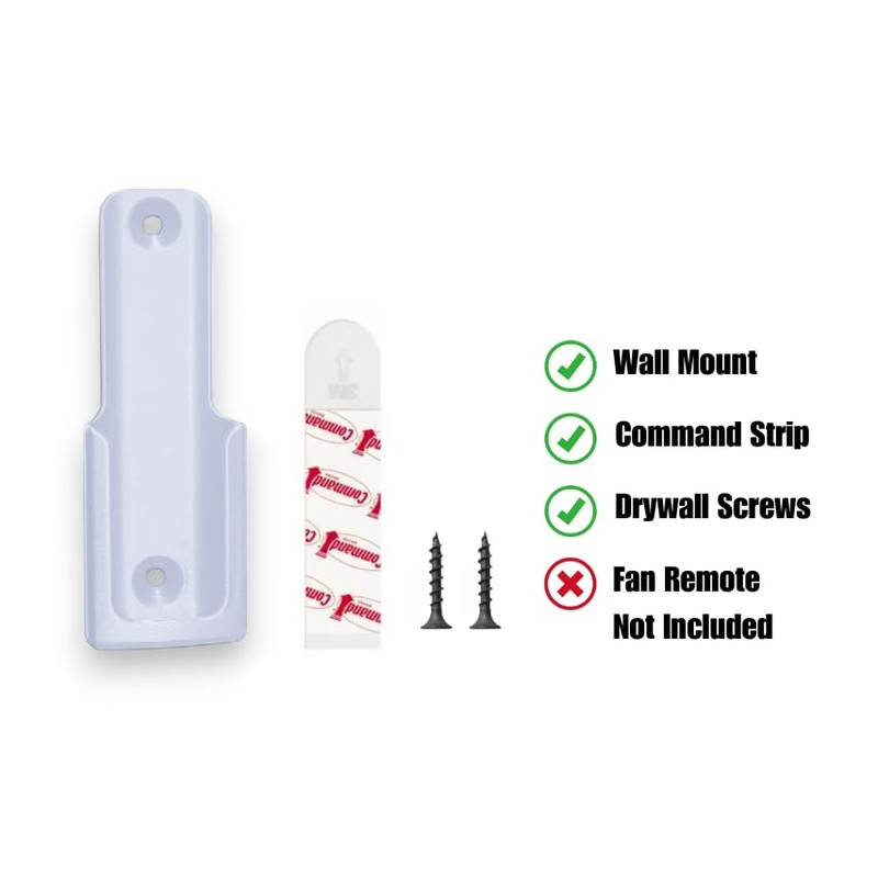 Ceiling Fan Remote Holder Wall Mount Bracket for Hunter K5579