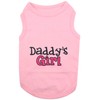 Parisian Pet Dog Cat Clothes Tee Shirts Daddy's Girl T-Shirt,