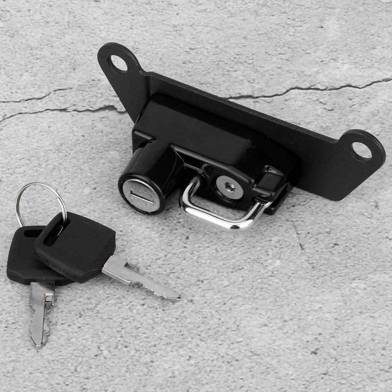 Motorcycle AntiTheft Helmet Lock Fits for RC125 RC390 RC250(Black )
