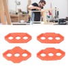 4Pcs Radius Jig Router Templates Set Rounded Corner Radius Routing