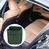 A ABSOPRO Car Trash Can Portable and Hanging 5.9" Length