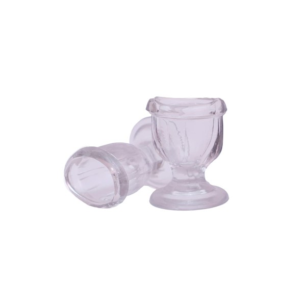 Vaso de cristal para mantener tus ojos limpios y saludables,