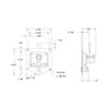 Buyers Products L8815 T-Handle Latch, 2 Pack, Locking Single Point