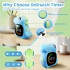Visual Timer for Kids Light Blue Dinasuor Kids Timer Visual