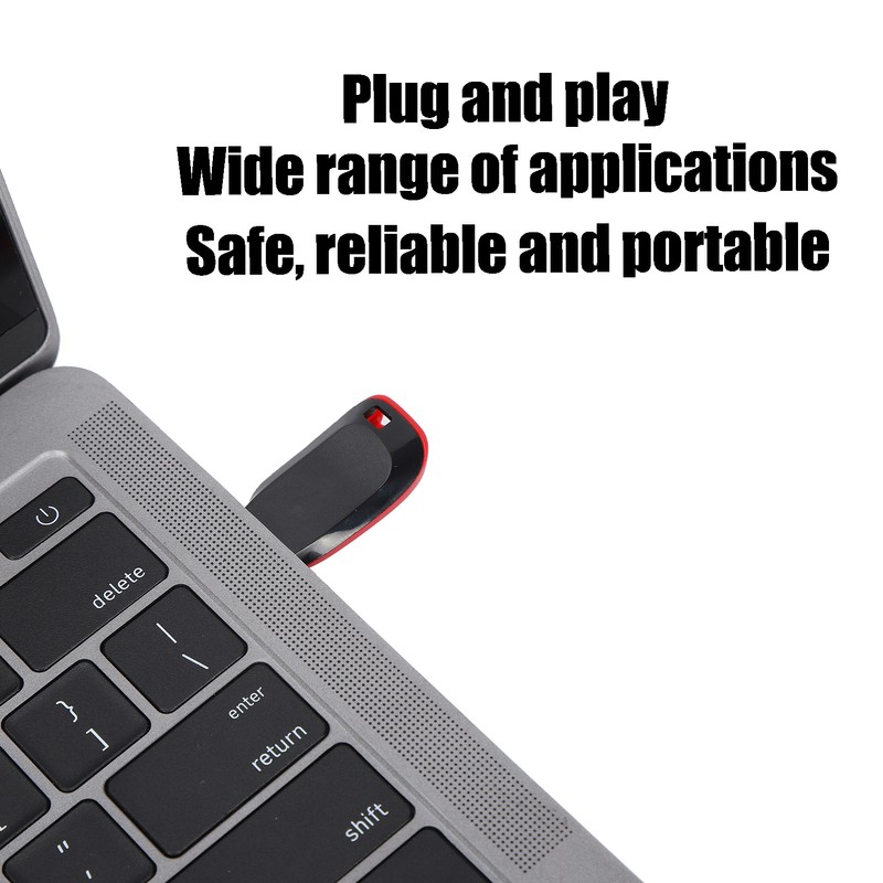 USB 2.0 U Disk Plastic Appearance High Speed Bulk Storage