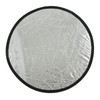 Silver Gold 2 In 1 Reflector Portable Mini Round Light