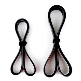 WINBEST 4PK840 6PK1105 2X EPDM Drive Belt Set Fit for Nissan 2004-2006 Sentra 1.8L