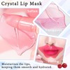 30PCS Moisturizing Lip Masks Set, Overnight Bulk Lip Patches, Long-lasting