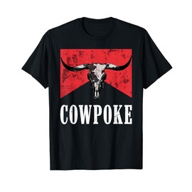 Western Cowpoke, I'm Just a Cowpoke In The Big Rodeo Retro T-Shirt
