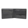 Esquire Frankfurt RFID Protection Leather Wallet 12.5 cm, black, Classic