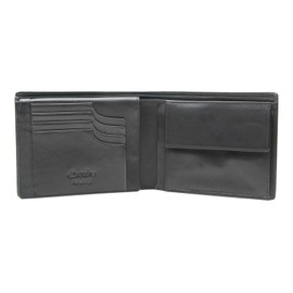Esquire Frankfurt RFID Protection Leather Wallet 12.5 cm, black, Classic