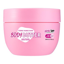 PINK UP | Body Butter | Textura cremosa intensa | Hidratación profunda al instante | Piel suave, radiante y protegida | Crema corporal | Body lotion | 200 ml | Aroma Pink Scent | Modelo PKSK70