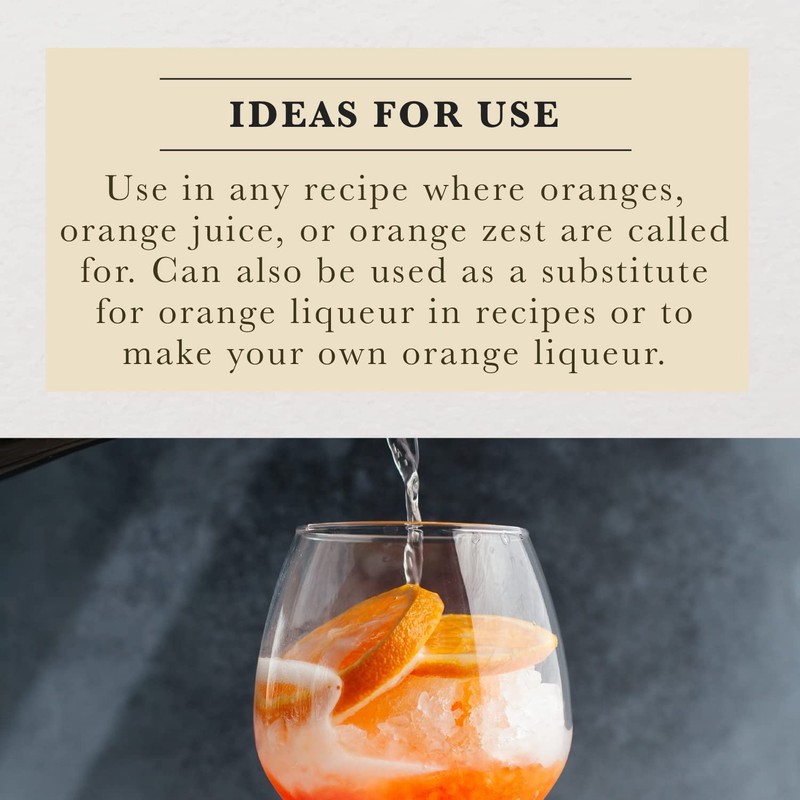 Cook's Pure Orange Extract From Florida Oranges | For Ice