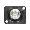 XMSJSIY D-Type Double BNC Male Chassis Panel Mount Adapter Gold-Plated