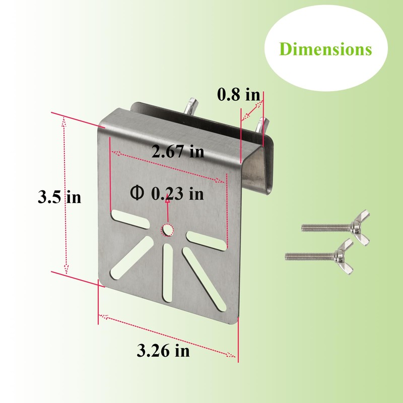 Lighfast Gutter Mount Bracket Compatible with Eufy SoloCam S340/S330/E30, No