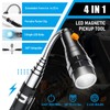 Telescoping Magnet Pickup Tool with 3 LED Magnetic Flashlight, Christmas