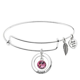 Qina C - Sterling Silver 925 Sterling Silver Rhinestone, Stone, Rhinestone