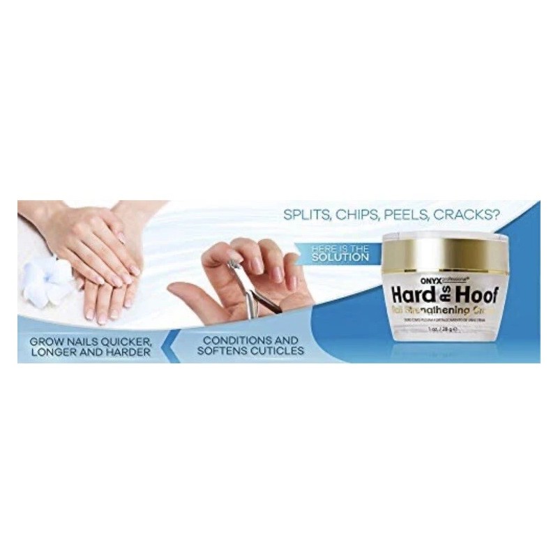 Onyx Nail growth, Hard As Hoof Nail Strengthening Cream, 1