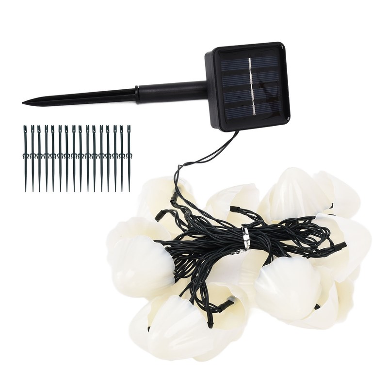 Solar Light String Waterproof Outdoor Garden Landscape Light 20LEDs 8