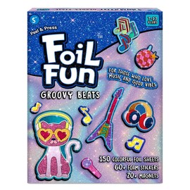 Skillmatics Foil Fun - Art & Craft Activity, Mess Free Art, DIY Creative Kit for Kids Ages 4 and up:_Groovy Beats