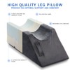 Kingfun Adjustable Leg Elevation Pillow with Dual Handles, Support Orthopedic