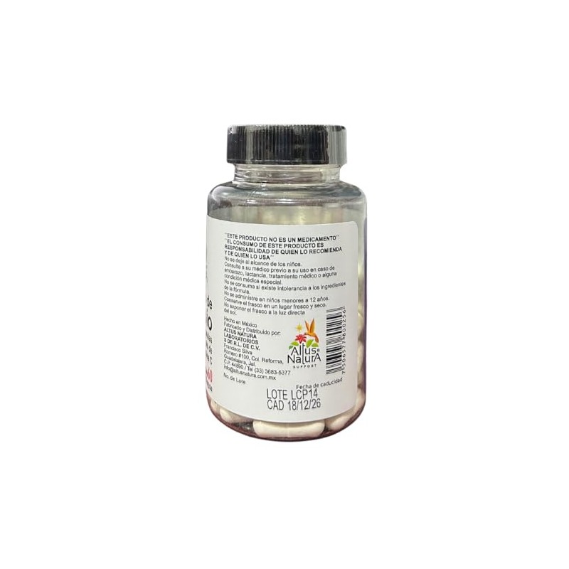Altus Natura | Citrato de Potasio 60 cápsulas de 500mg