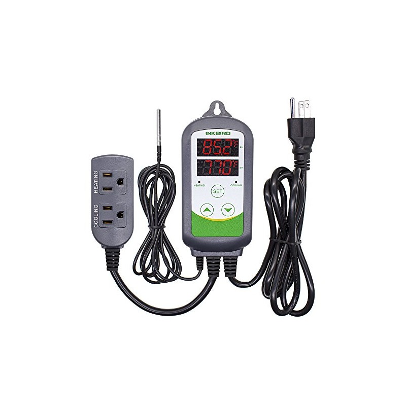 Inkbird ITC-308 Temperature Controller with IHC-200 Humidity Controller
