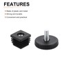 DTGN 25x25mm(LxW) Adjustable Leveling Feet - 4Set - Good for
