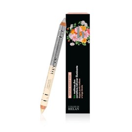 Helan I Colori di Helan Organic Pencil 2-in-1 Light Silver, Concealer Imperfections + Highlighter for the Face, Natural Make-up, Double Tip, Soft Nourishing with Vitamin E, Long-Lasting