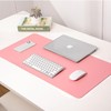 JNAWA Nail Arm Rest Mat Pink Foldable and Washable Nail