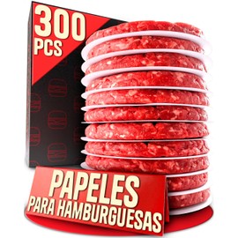 SMASHI® 300 Non-Stick Smash Burger Papers - Heat Resistant Burger Paper | Professional Accessory for Smash Burger Press and Grill