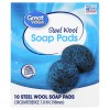 Unbranded (12 Pack) Steel Wool Soap Pads, 10 pcs