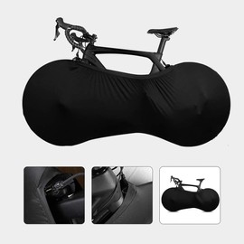 TrendSurf Bicycle Indoor Storage Cover, Stretch Bicycle Briefs, For Large-Diameter Cars, Fashionable, Prevents Wall and Floors, Uses Elastic Spandex Material, For Bicycles, Indoor Storage, Road Bikes, Mountain Bikes, Cross Bikes