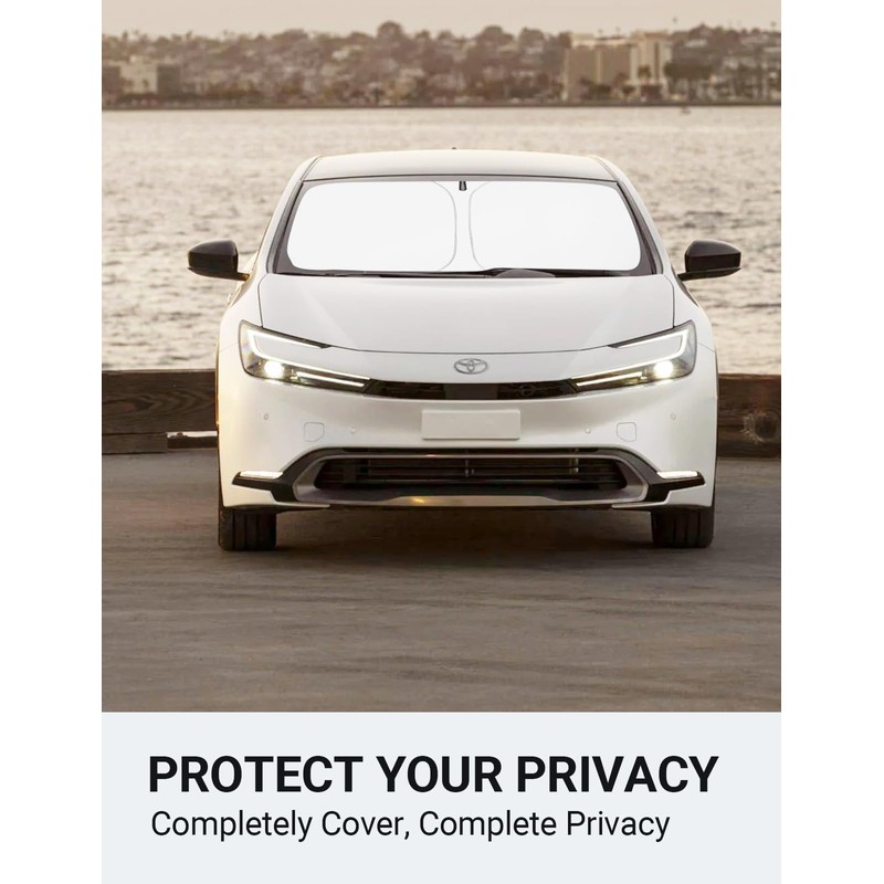 Proadsy Front Windshield Sun Shade Foldable Sunshade Protector Custom Fit