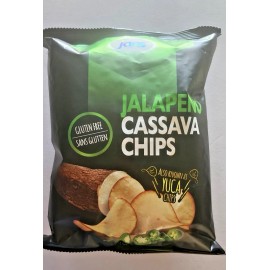 JANS 3 PACK DELICIOUS JANS JALAPEÑO CASAVA CHIPS  2.8OZ GLUTEN FREE