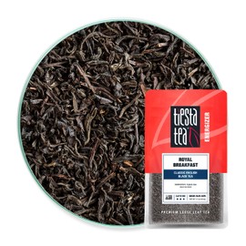 Tiesta Tea - Royal Breakfast, Loose Leaf Classic English Black Tea, High Caffeine, Hot & Iced Tea, 1.7 oz Pouch - 25 Cups, Natural, English Breakfast Tea, Black Tea Loose Leaf