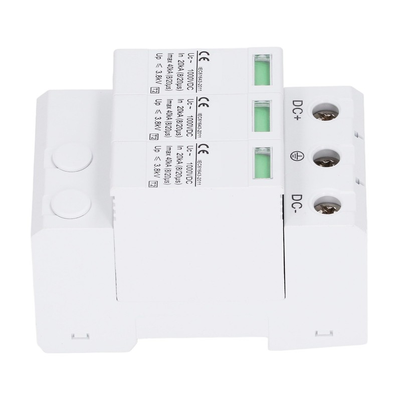 DC 1000V 40KA Surge Protector Arrester Protective Device for Photovoltaic