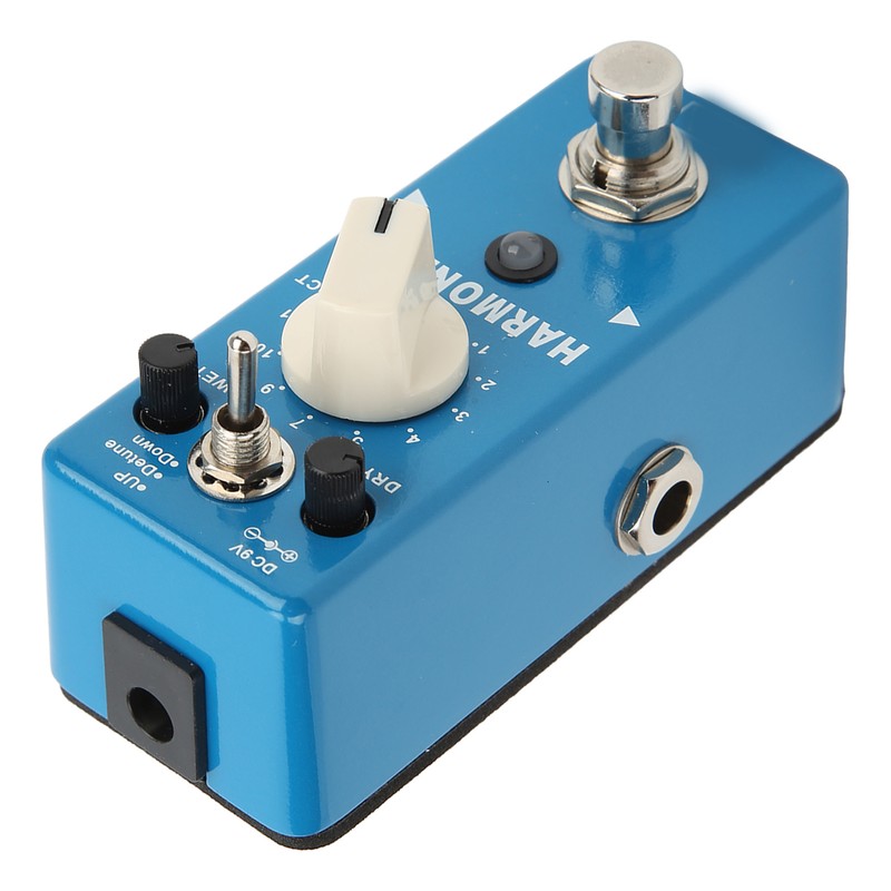 Digital Chip Effect Pedal Metal Blue Guitar Transpose Effects Pedals