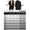 Ylhystrical Lightweight Cardigan for Women Black X-Large Drape Shrugs Open
