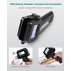 Upgraded Mini Handheld Inkjet Printer with Black Fast-drying Cartridge, M12